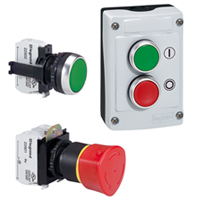 Блок со встроенным светодиодом для головок - Osmoz - для кнопочных постов - 130 B~ - красный | код 024261 |  Legrand